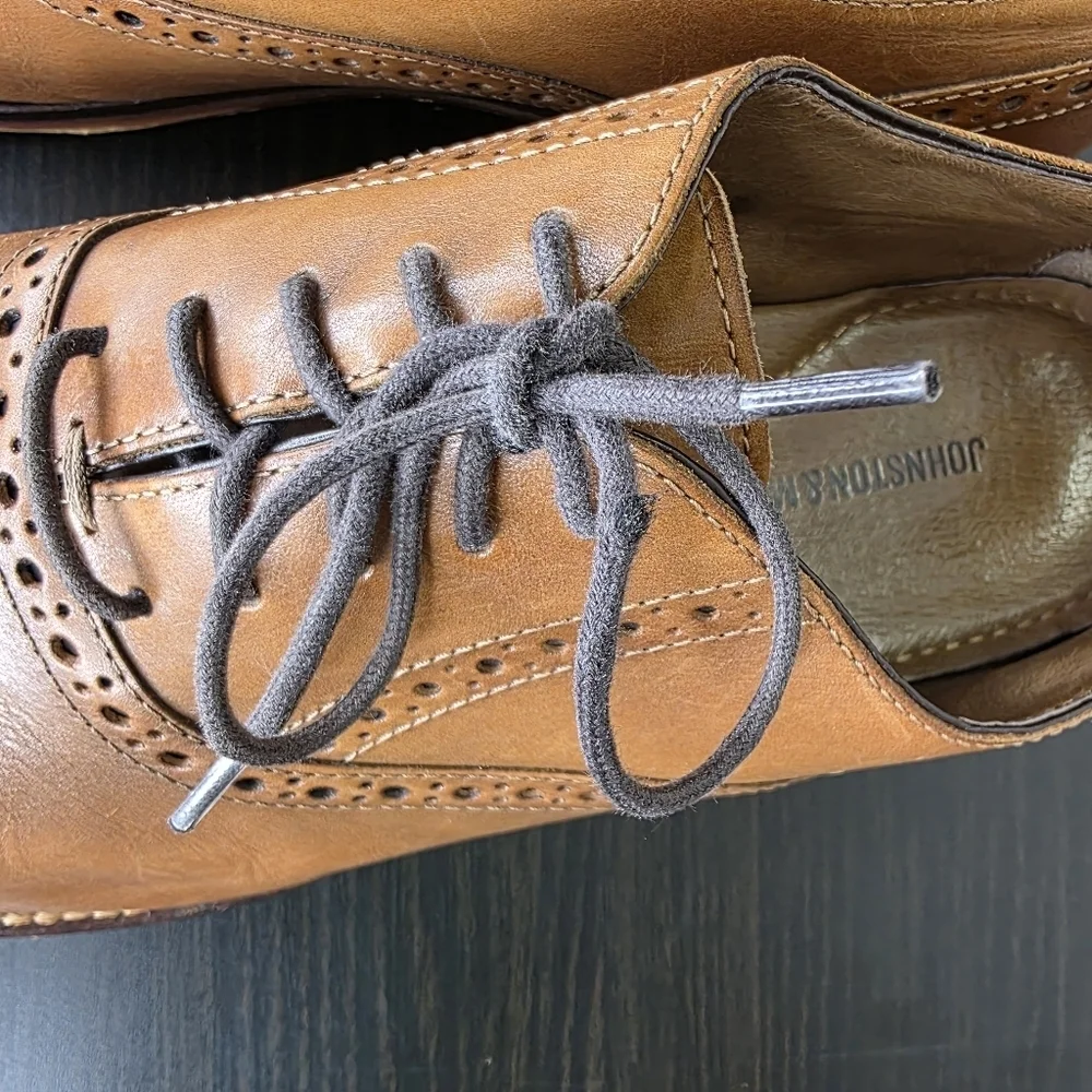 Johnston & Murphy Conard Cap Toe Oxford Mens Shoe Size‎ 10M 20-8682